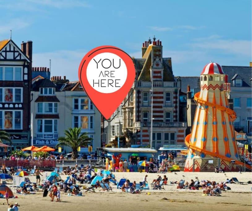 Beautiful 2 Bed Apartment Just Steps To The Beach Weymouth Exteriör bild